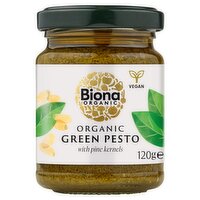 Biona Organic Green Pesto with Pine Kernels 120g