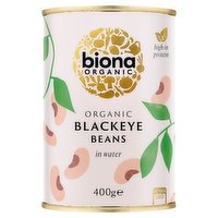 Biona Organic Blackeye Beans in Water 400g