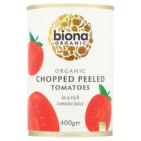 Biona Organic Chopped Peeled Tomatoes 400g