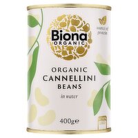 Biona Organic Cannellini Beans in Water 400g