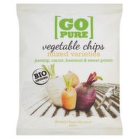 Go Pure Vegetable Chips Mixed Varieties 90g