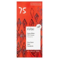 Vivani Fine Dark Chocolate 75% 80g