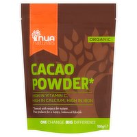 Nua Naturals Organic Cacao Powder 100g