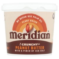 Meridian Crunchy Peanut Butter with Sea Salt 1kg