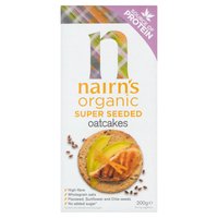 Nairn's Organic Super Seeded Oatcakes 200g