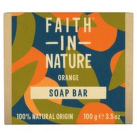 Faith in Nature Orange Hand Made Soap 100g