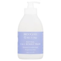 MooGoo Baby & Child Natural 2-in-1 Bubbly Wash 500ml