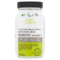 NHP Advanced Probiotic Support 60 Vegan Capsules