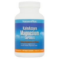 NaturesPlus KalmAssure Magnesium Capsules 90 Vegan Capsules