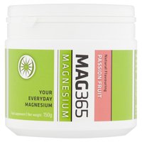 Mag365 Magnesium Food Supplement Passion Fruit 150g