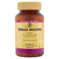 Solgar Female Multiple Advanced Multivitamin and Mineral 60 Tablets