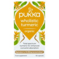 Pukka Wholistic Turmeric Organic 60 Capsules
