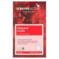 Revive Active Ubiquinol CoQ10 Food Supplement 30 Liquid Capsules 20.4g