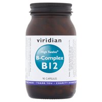 Viridian High Twelve B-Complex B12 90 Capsules