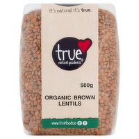 True Natural Goodness Organic Brown Lentils 500g