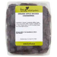 True Natural Goodness Organic Apple Infused Cranberries 250g