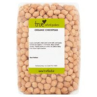 True Organic Chickpeas 500g