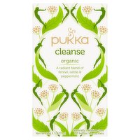 Pukka Organic Cleanse 20 Herbal Tea Sachets 36g