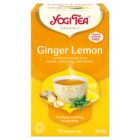 Yogi Tea Organic Ginger Lemon 17 Teabags 30.6g