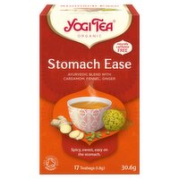 Yogi Tea Organic Stomach Ease 17 Teabags 30.6g