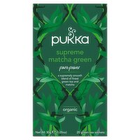 Pukka 20 Organic Supreme Matcha Green Tea Sachets 30g