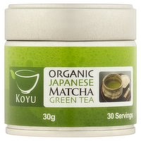 Koyu Organic Japanese Matcha Green Tea 30g