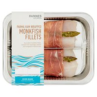 Dunnes Stores Parma Ham Wrapped Monkfish Fillets 266g
