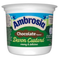Ambrosia Ready To Eat Chocolate Flavour Devon Custard Pot 150g