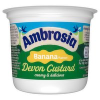 Ambrosia Ready To Eat Banana Flavour Devon Custard Pot 150g