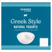 Dunnes Stores Greek Style Natural Yogurt 500g (4x125g)