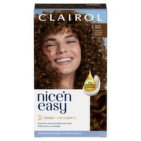 Clairol Nice'n Easy Hair Dye, 5G Medium Golden Brown