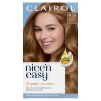 Clairol Nice'n Easy Hair Dye, 6.5G Lightest Golden Brown