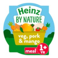 Heinz Veggies, Pork & Mango Baby Food Tray  1+ Year 230g