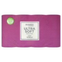 Dunnes Stores Ultra Soft Quilted 3 Ply 16 Rolls