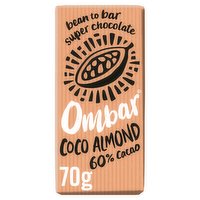 Ombar Coco Almond Chocolate Bar 70g
