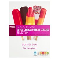 Dunnes Stores My Family Favourites 20 Ice Cream & Fruit Lollies