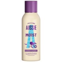 Aussie Miracle Moist Conditioner - Vegan - Moisture-Quenching For Dry, Damaged Hair, 90ml