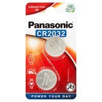 Panasonic Coin Lithium Battery CR-2032 2 Pack