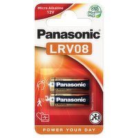 Panasonic Micro Alkaline Battery LR-V08 (MN-21/E23A) 2 Pack