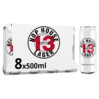 Hop House 13 Lager Beer 8 x 500ml Can