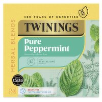 Twinings Pure Peppermint 80 Single Tea Bags 160g