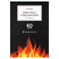 Dunnes Stores Irish Peat Firelighters 60 Pieces