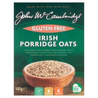 John McCambridge Irish Gluten Free Porridge Oats 500g