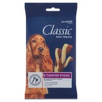 Dunnes Stores Classic Dog Treats 6 Twister Sticks 105g