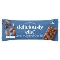 Deliciously Ella Cacao & Almond Oat Bar with Crunchy Almond Pieces 50g