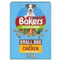 BAKERS Small Dog Chicken Dry Dog Food 1.1kg