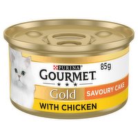 Gourmet Gold Savoury Cake with Chicken 85g