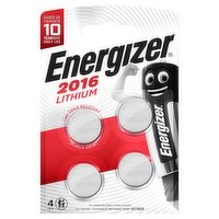 Energizer® 2016 Lithium Battery 4-Pack