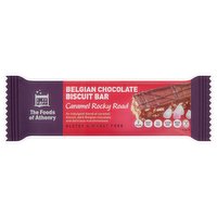 The Foods of Athenry Belgian Chocolate Biscuit Bar Caramel Rocky Road 55g