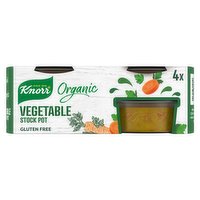 Knorr  Stock Pot Organic Vegetable 4 x 26 g 